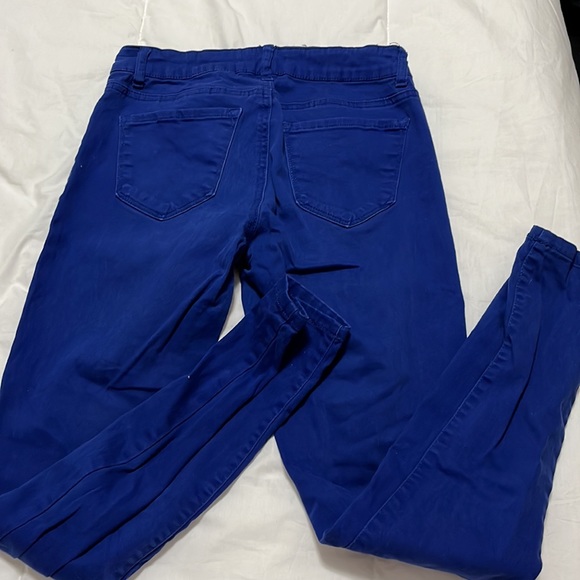 Charlotte Russe blue jeggings - Picture 3 of 3